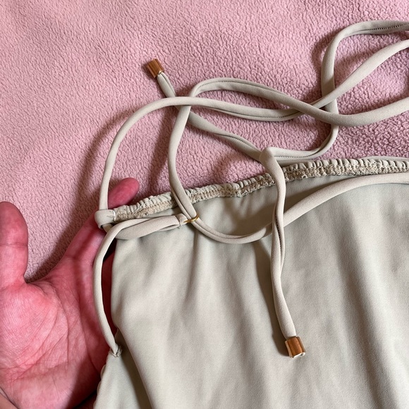 CHARLIE HOLIDAY One Piece Swimsuit XL pale green - Picture 7 of 7